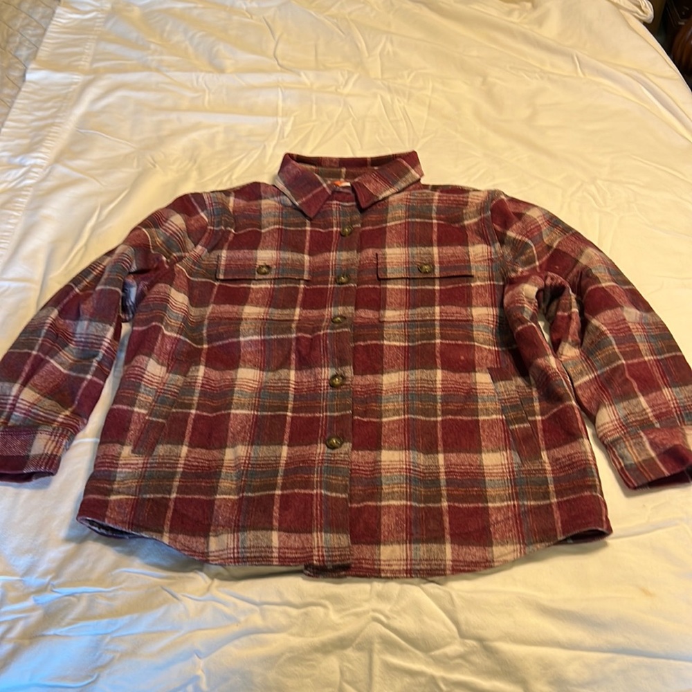NWT Sundance Plaid Shacket
